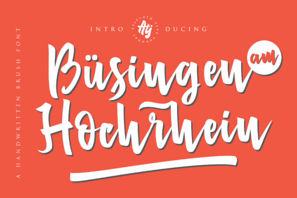 Busingen Am Hochrhein: A Script Font for Impactful Digital Design