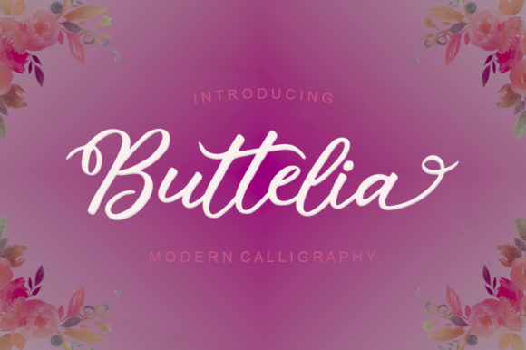 Buttelia: A Modern Handwritten Font for Web Design