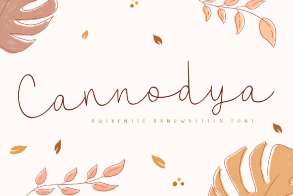Cannodya: A Delicate Script for Creative Branding