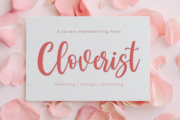 Cloverist: A Handwritten Font for Editorial Creativity