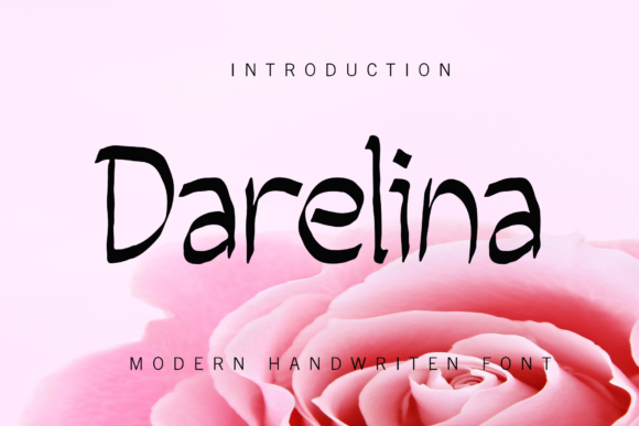 Darelina: A Minimalist Handwritten Font for Modern Branding