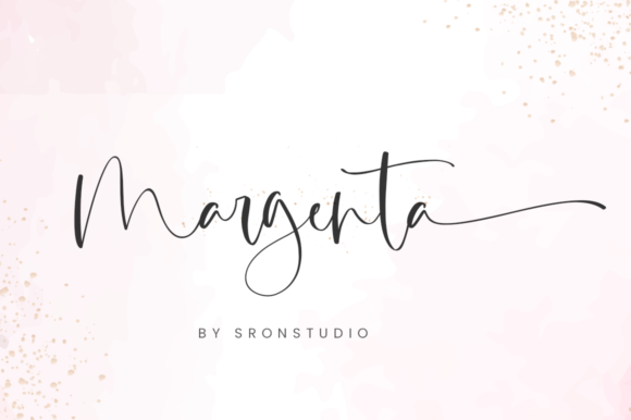 Discover Margenta: The Perfect Script Font for Crafters and Designers