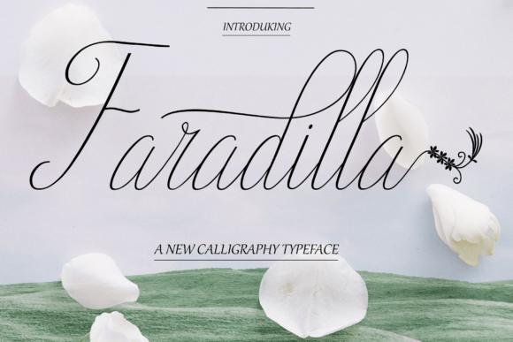 Faradilla: A Script Font for Campaigns That Speak with Elegance