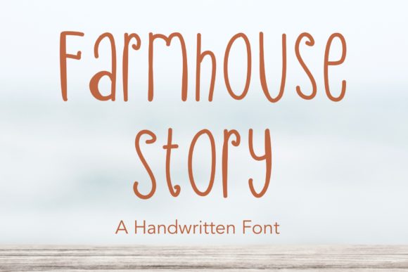 Farmhouse Story: A Handwritten Font for Powerful Branding