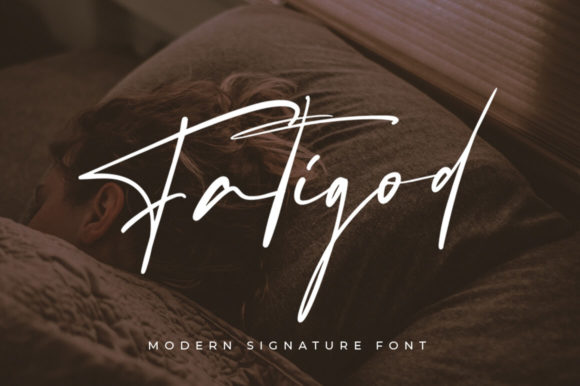 Fatigod: A Handwritten Font for Editorial Elegance