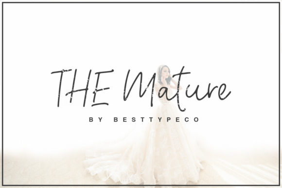 Font Choice That Speaks Volumes: The Mature in Action