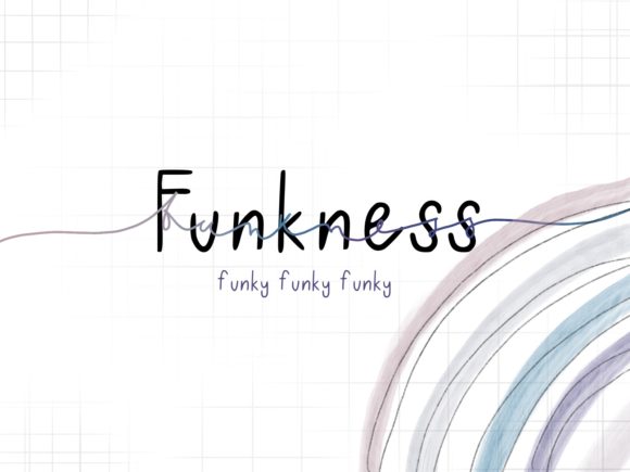 Funkness: A Playful Script Font for Creative Branding