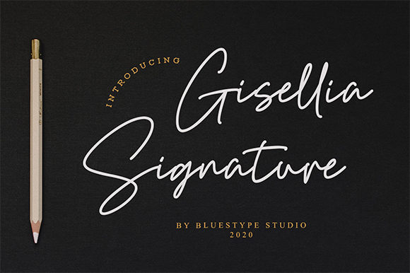 Gisellia Signature: A Font for Campaigns That Speak with Style