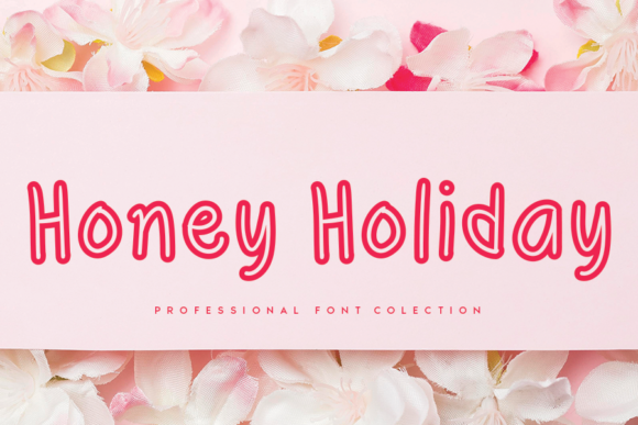 Honey Holiday: A Handwritten Font with Heart
