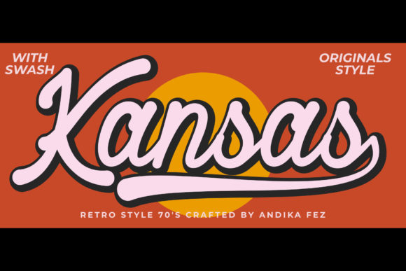 Kansas Font: A Retro Touch for Modern Marketing