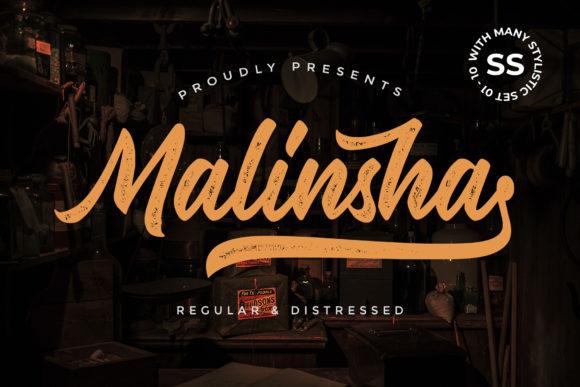 Malinsha: A Vintage Handwritten Font for Web Design
