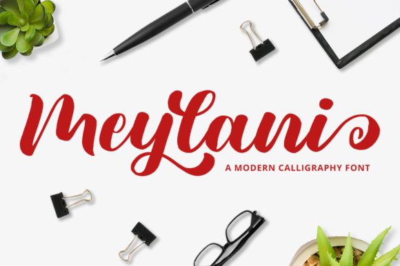 Meylani: A Script Font for Editorial Elegance