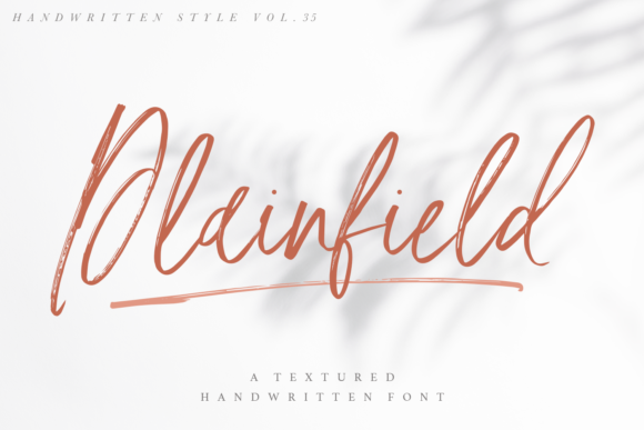 Plainfield: A Timeless Brushed Handwritten Font for Branding