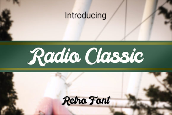 Radio Classic: A Timeless Font for Modern Web Design
