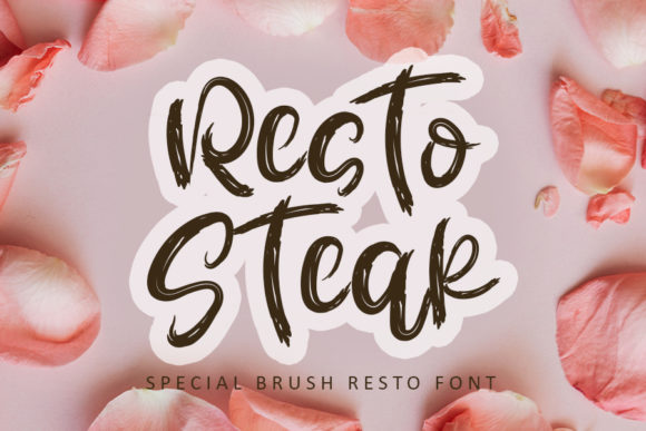 Resto Steak: The Perfect Font for Your Brand’s Personality