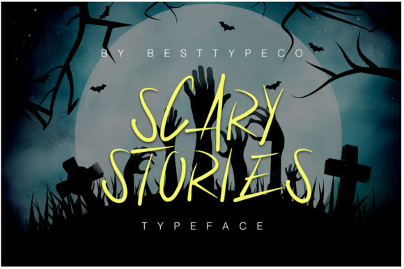 Scary Stories: A Font for Spooky Web Design