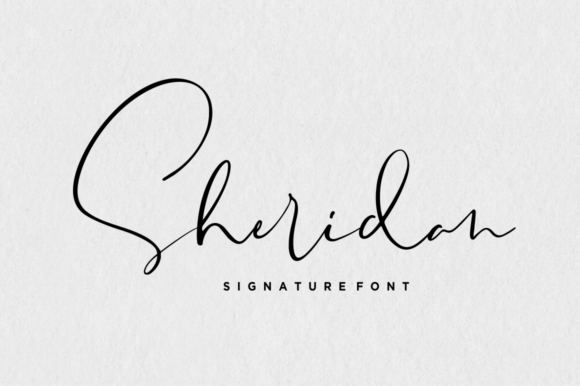 Sheridan: A Handwritten Font for Editorial Design