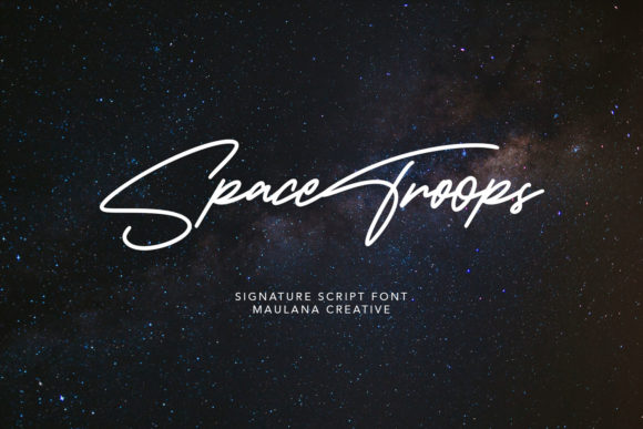 Space Troops Font: A Timeless Script for Creative Projects