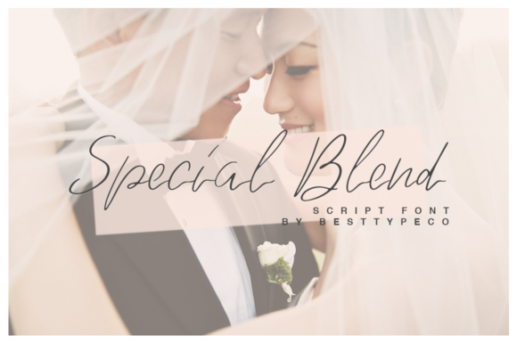 Special Blend: A Versatile Script Font for Editorial Design