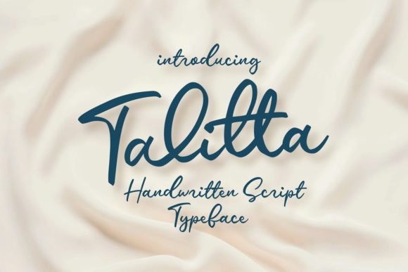 Talitta: A Script Font for Elegant Web Design