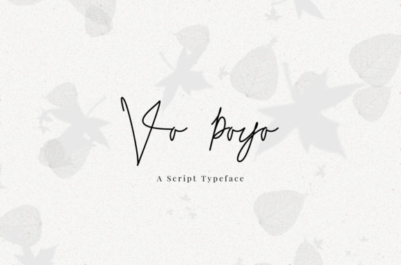Va Paya: A Handwritten Font for Dynamic Web Design