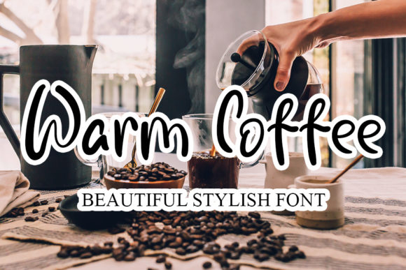 Warm Coffee: A Handwritten Font with Personality