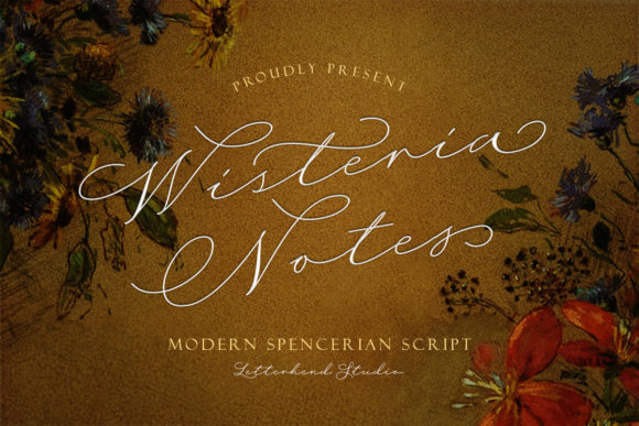 Wisteria Notes: A Font for Elegant Storytelling